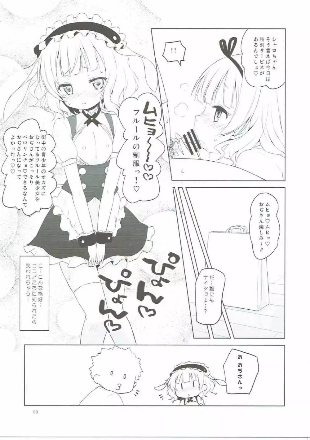 シャロちゃんVSカフェイン男 8ページ