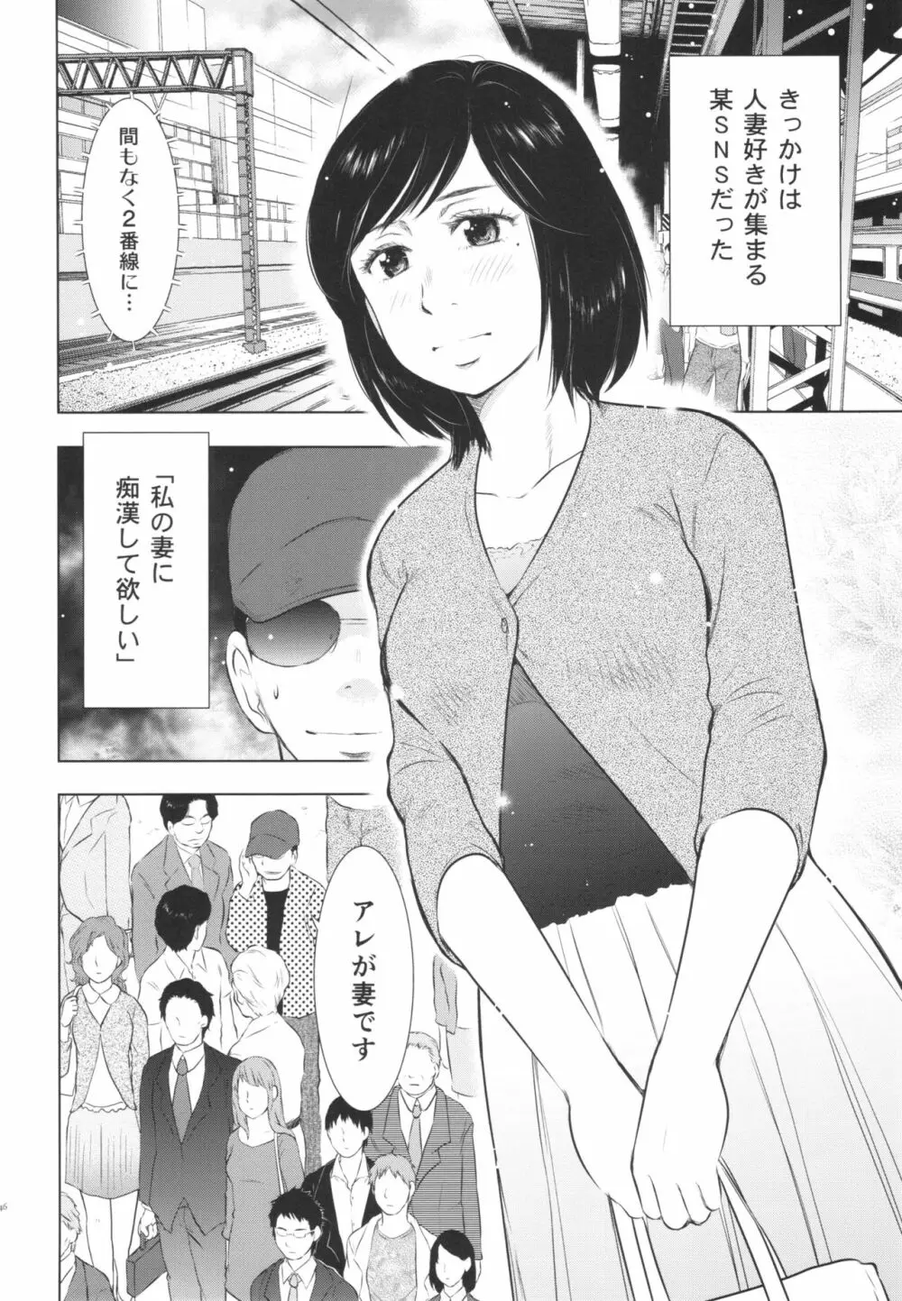人妻図鑑3 46ページ