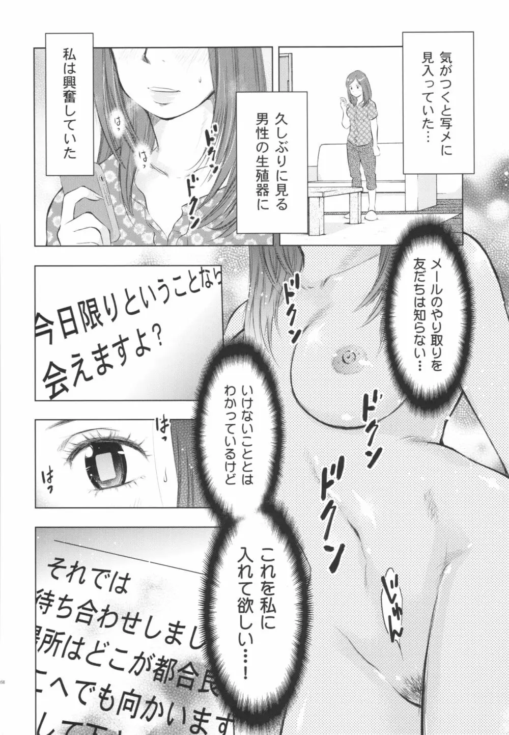 人妻図鑑3 68ページ