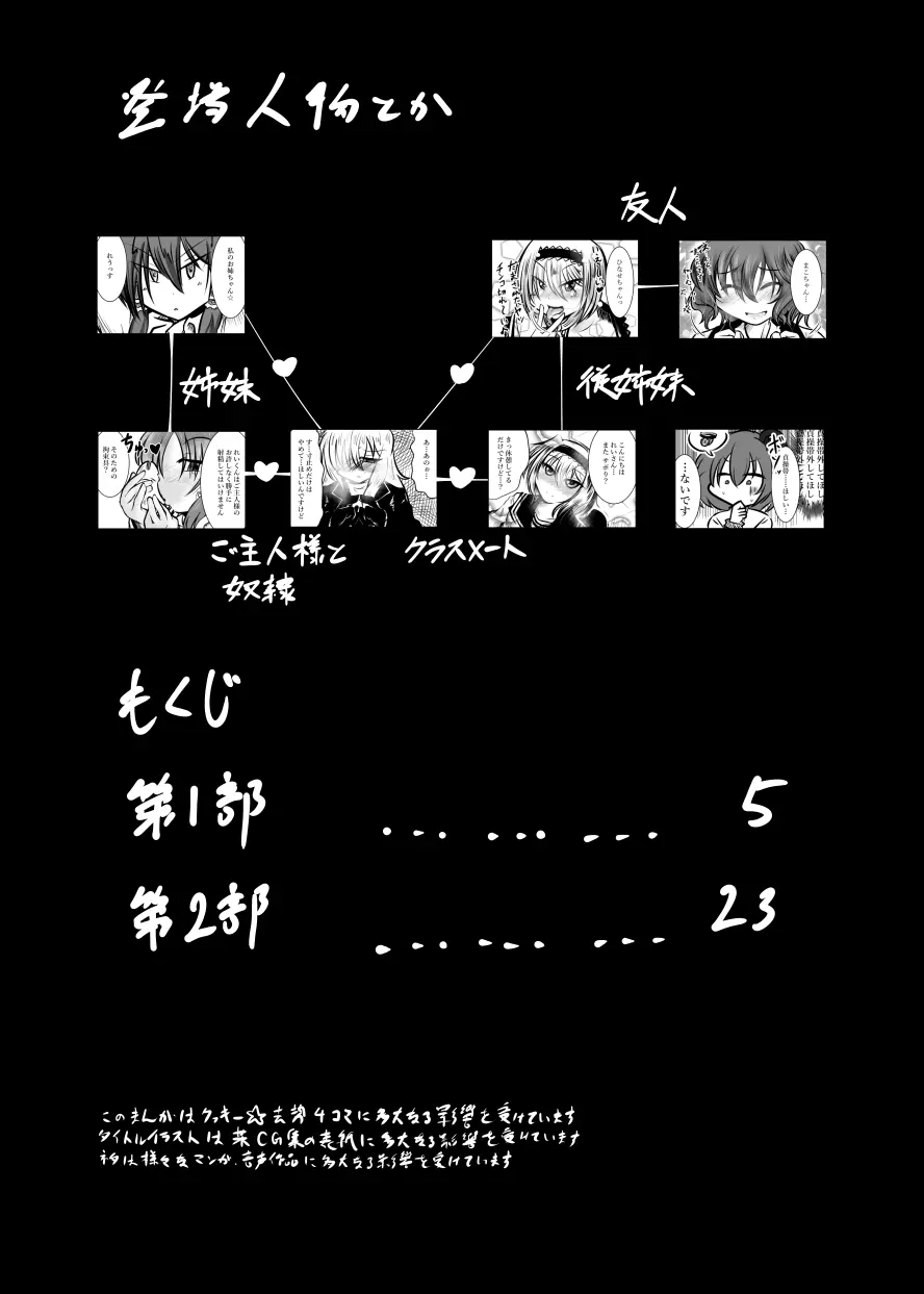 クッキー☆射精管理マンガ Vol.1 2ページ