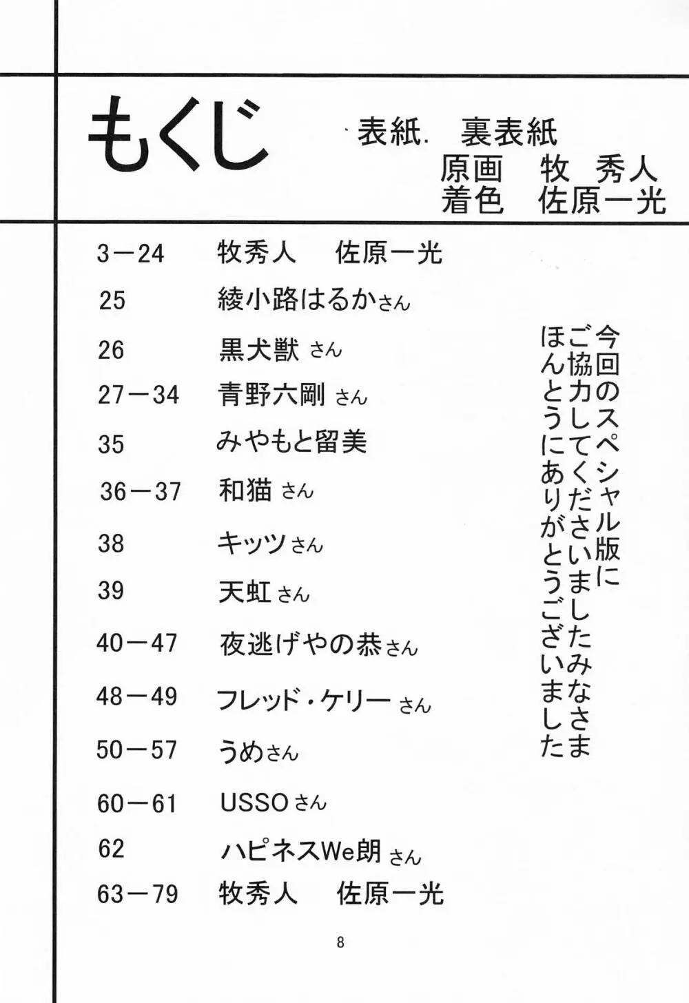 サターン降臨10周年記念本 サイレント・サターン スペシャル 8ページ