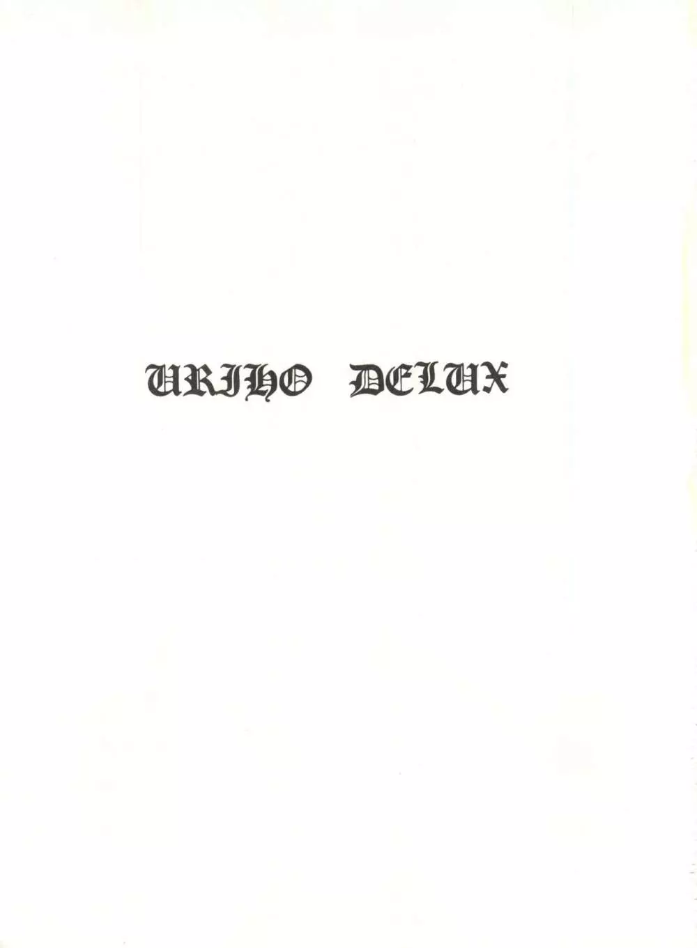 URIHO DELUX 2ページ