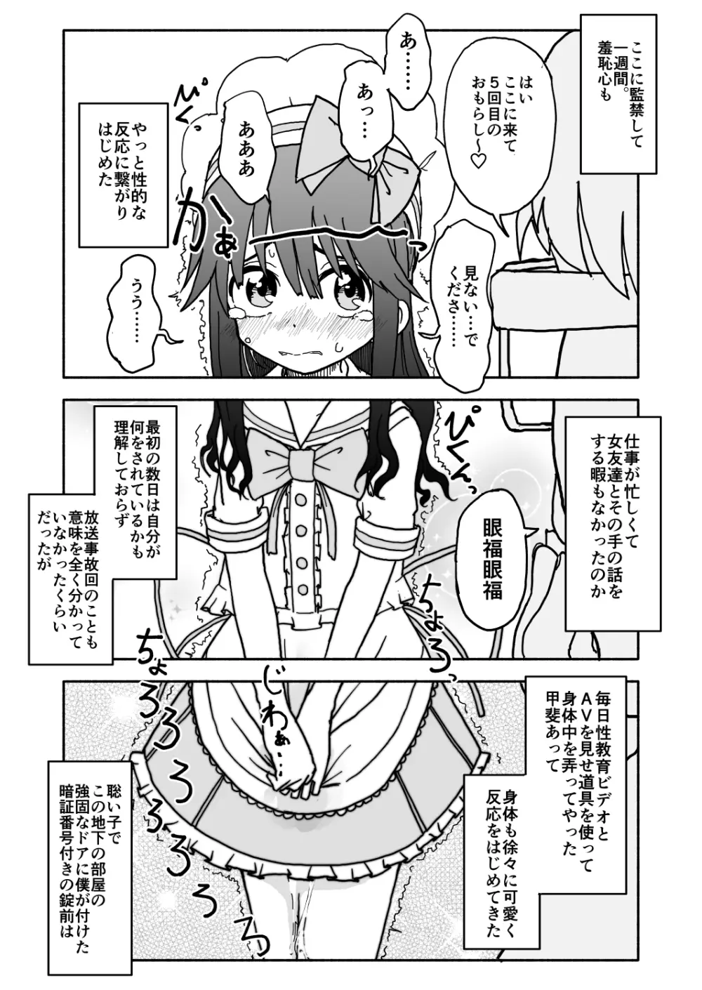 お菓子作りアイドル☆ギミー！監禁調教漫画 25ページ