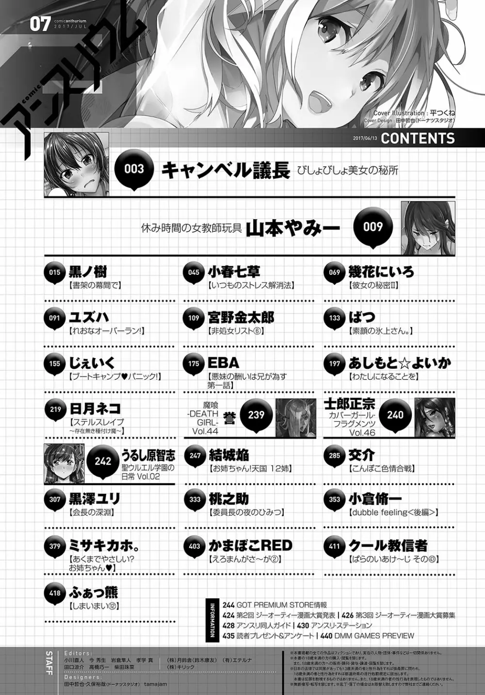 COMIC アンスリウム 2017年7月号 435ページ