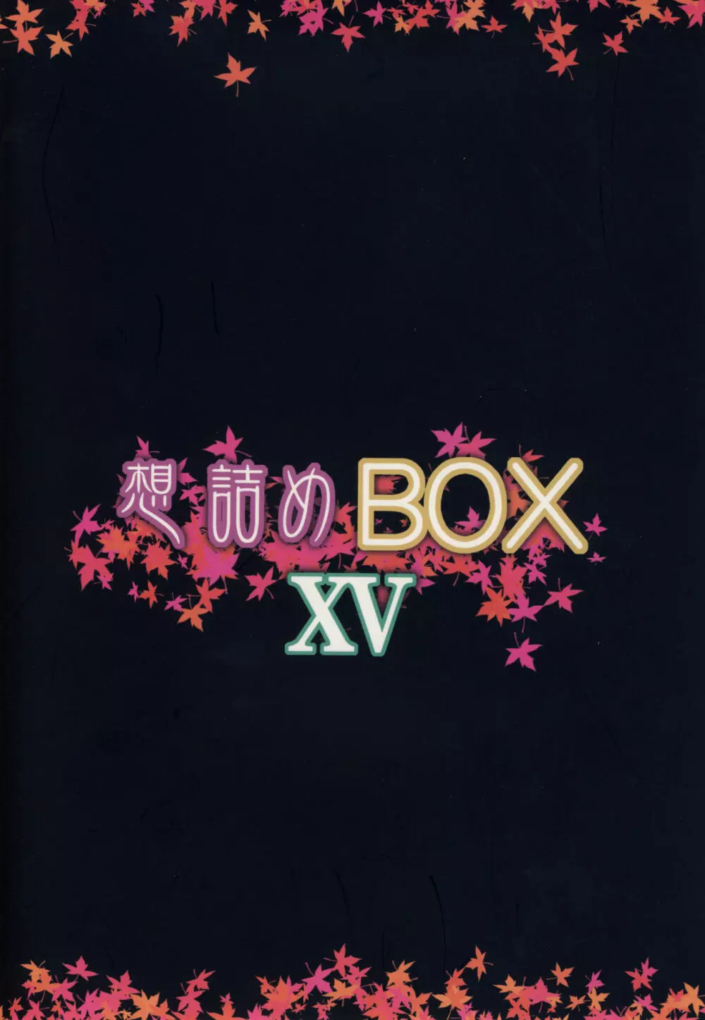 想詰めBOX XV 28ページ