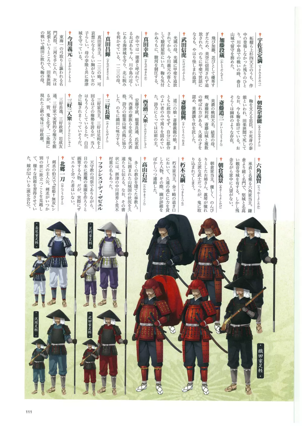 戦国†恋姫 ～乙女絢爛☆戦国絵巻～ ビジュアルファンブック-2 114ページ