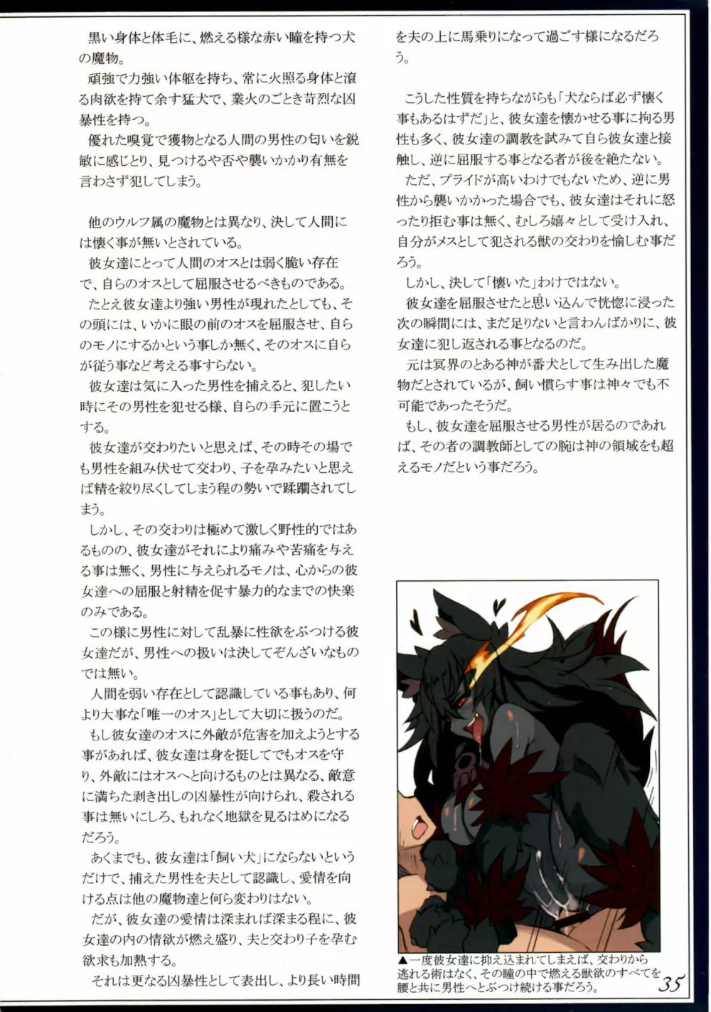 魔物娘図鑑II ~Monster Girl Encyclopedia II~ 38ページ