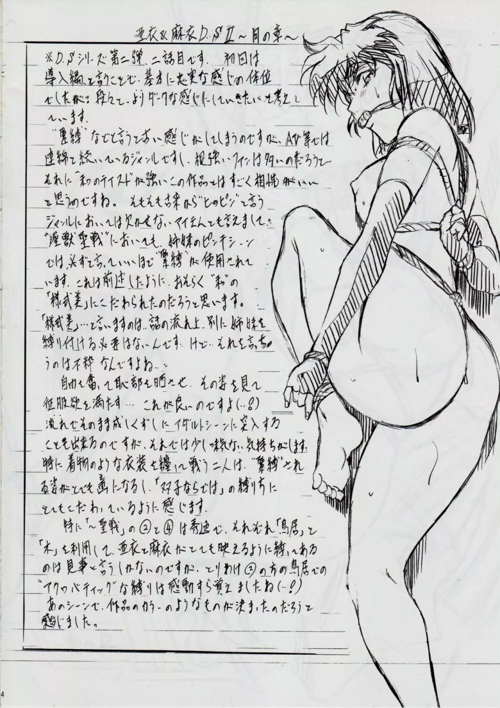 亜衣&麻衣 DSII ~月の章~ 3ページ