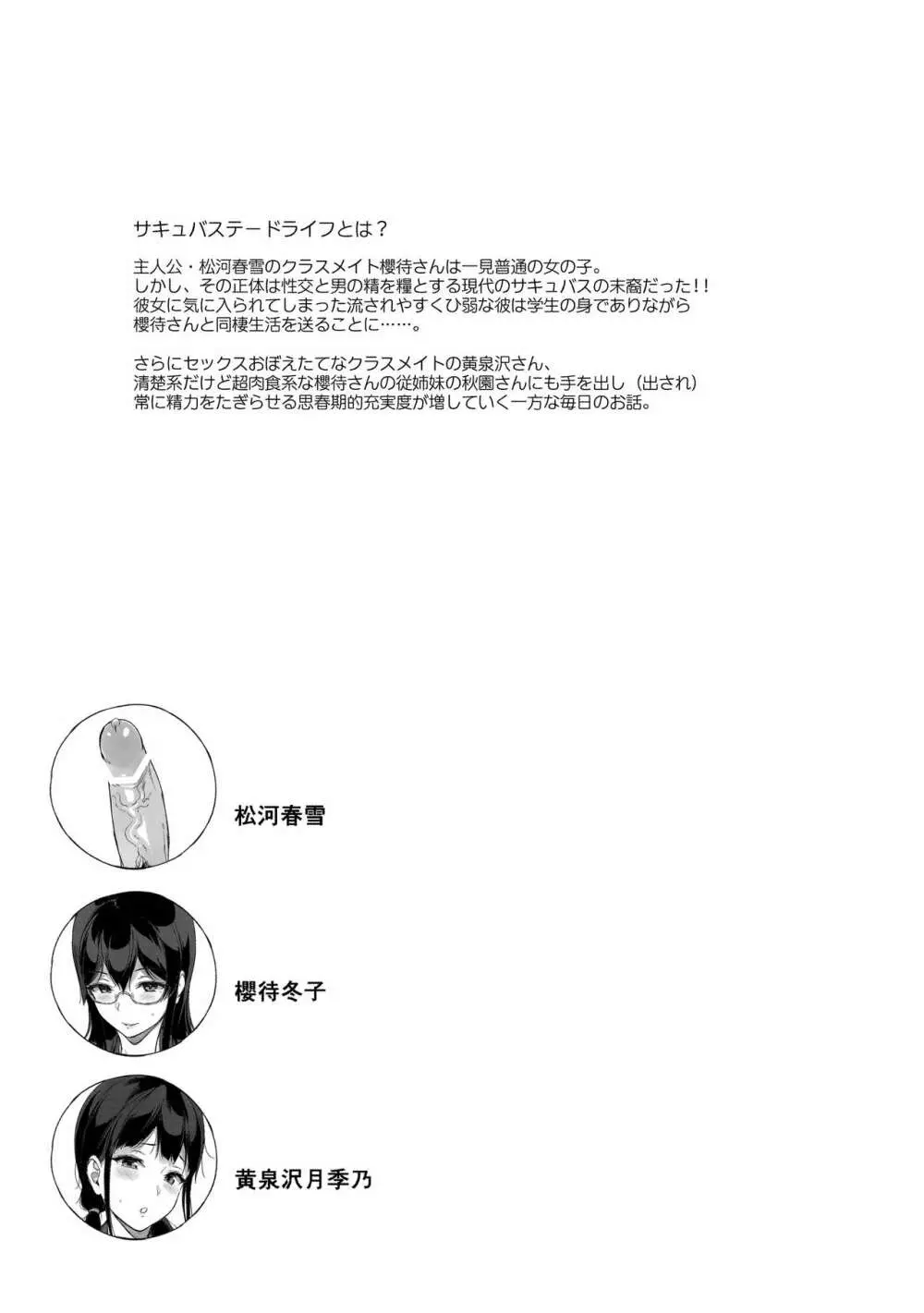 TTH サキュバステードライフ 櫻待さんのおねだりエッチ編 2ページ