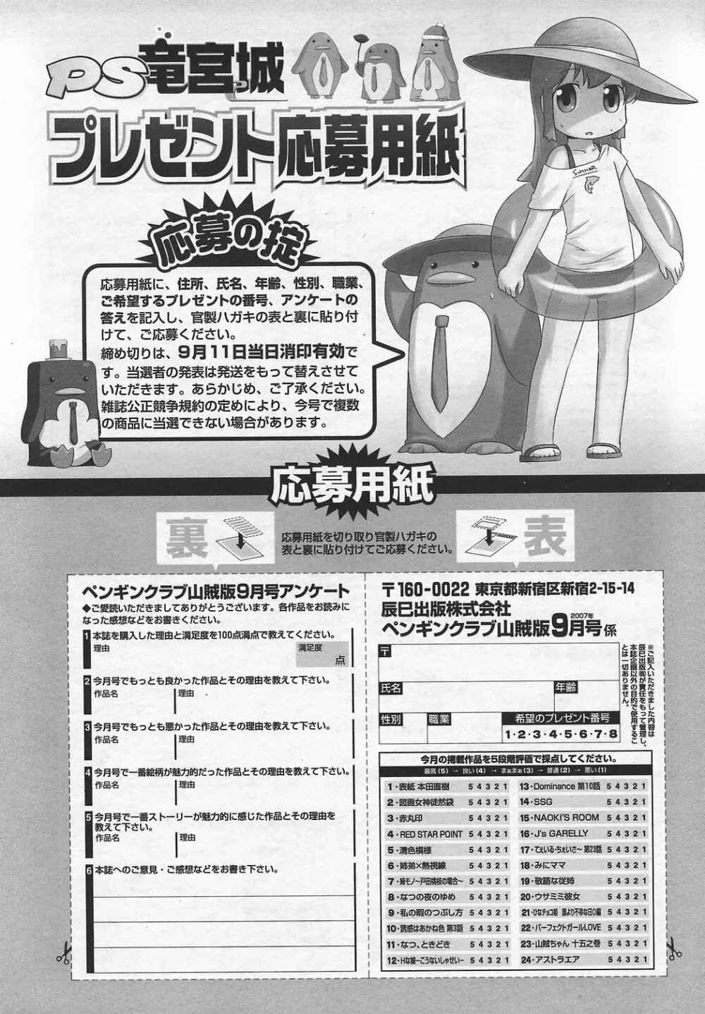COMICペンギンクラブ山賊版 2007年9月号 246ページ