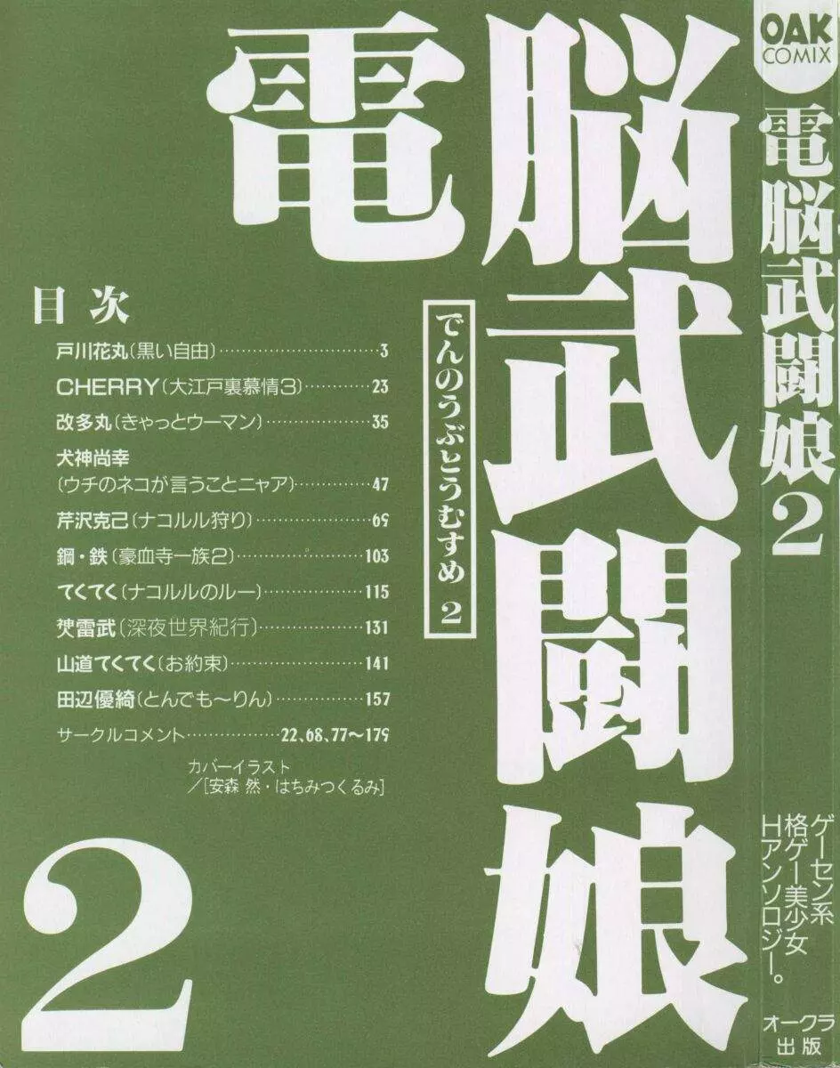 Dennou Butou Musume Vol 2 3ページ