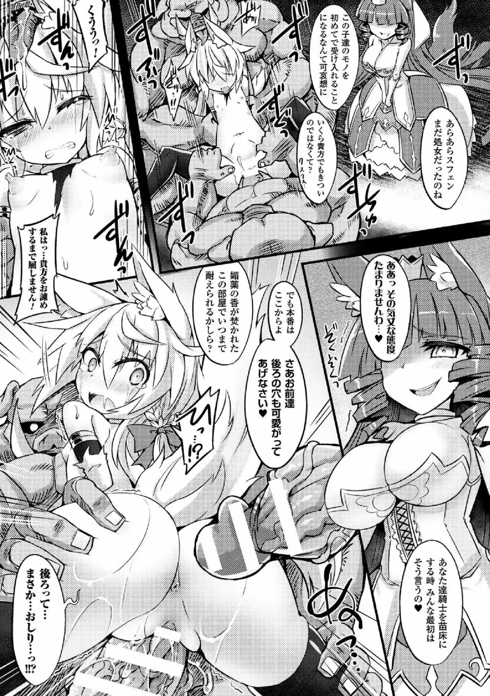 二次元コミックマガジン 女騎士苗床化計画 Vol.3 13ページ