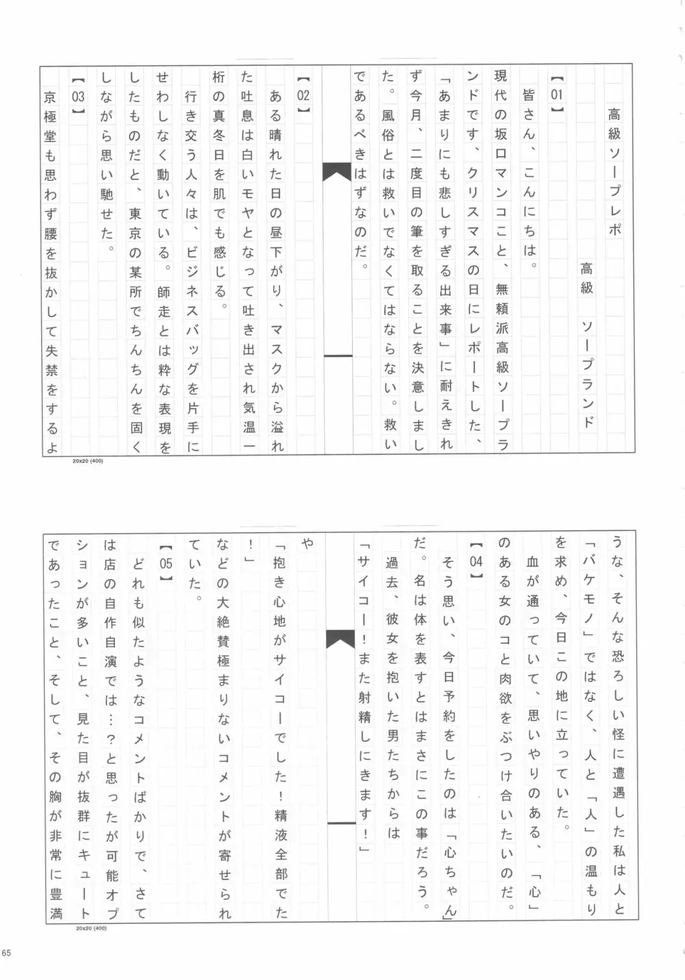 佐藤心 ゑろ合同誌 こゝろ 64ページ