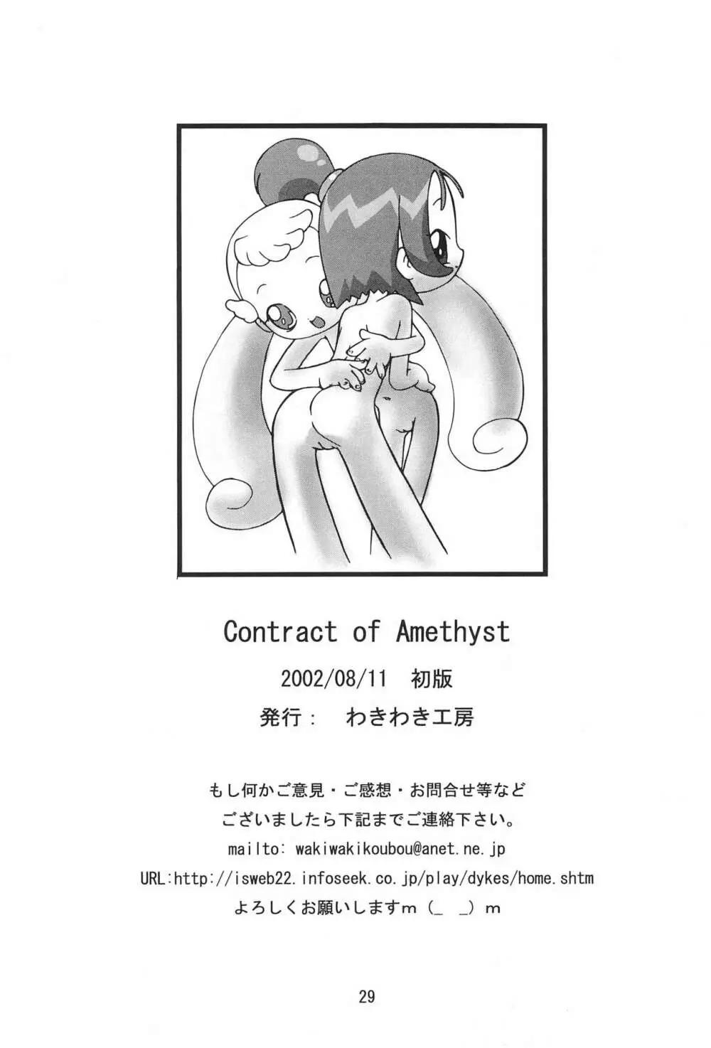 CONRACT of AMETHYST 29ページ