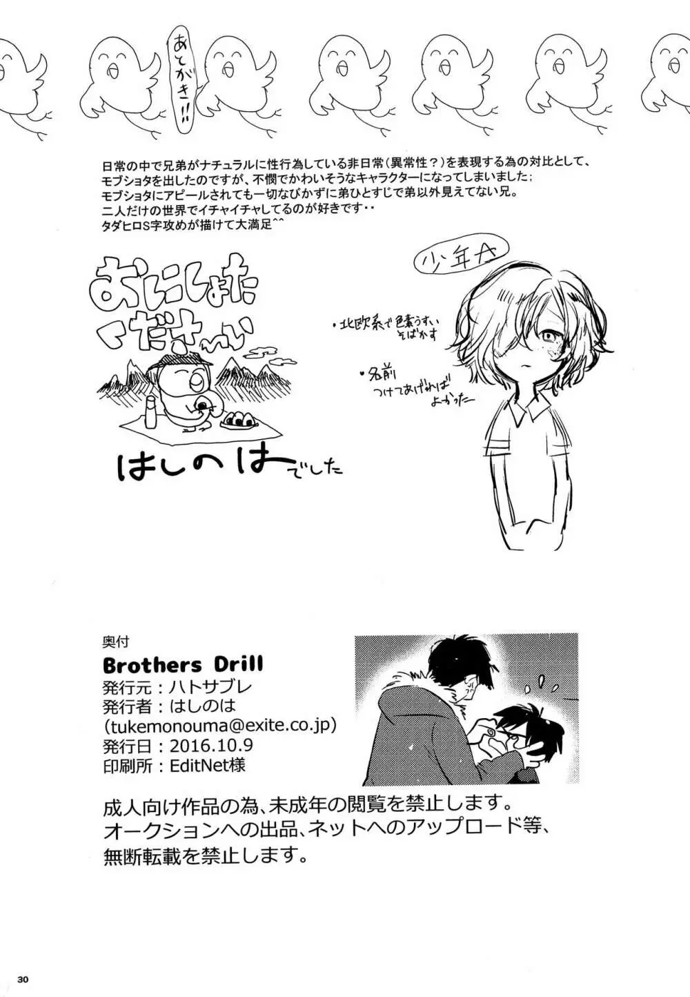 Brothers Drill 29ページ