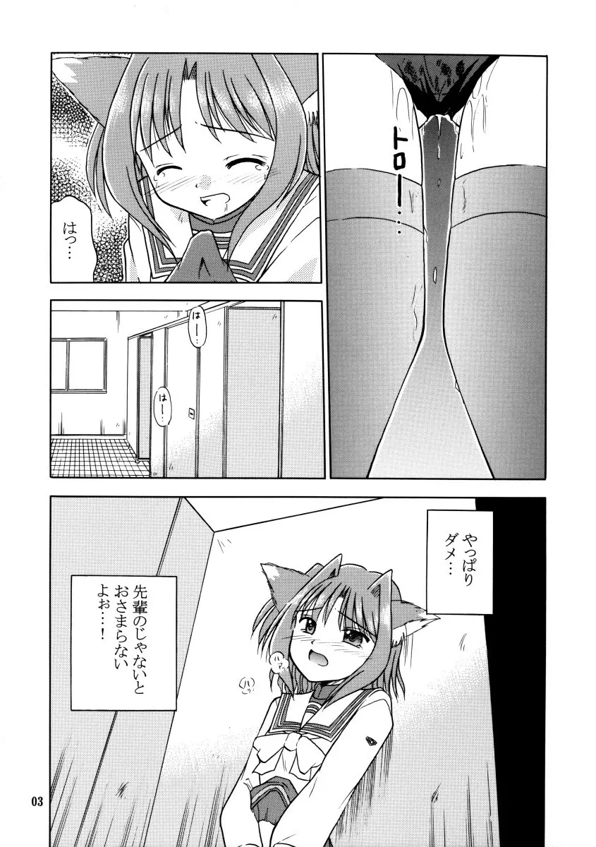 夏、風芽丘にて 5ページ