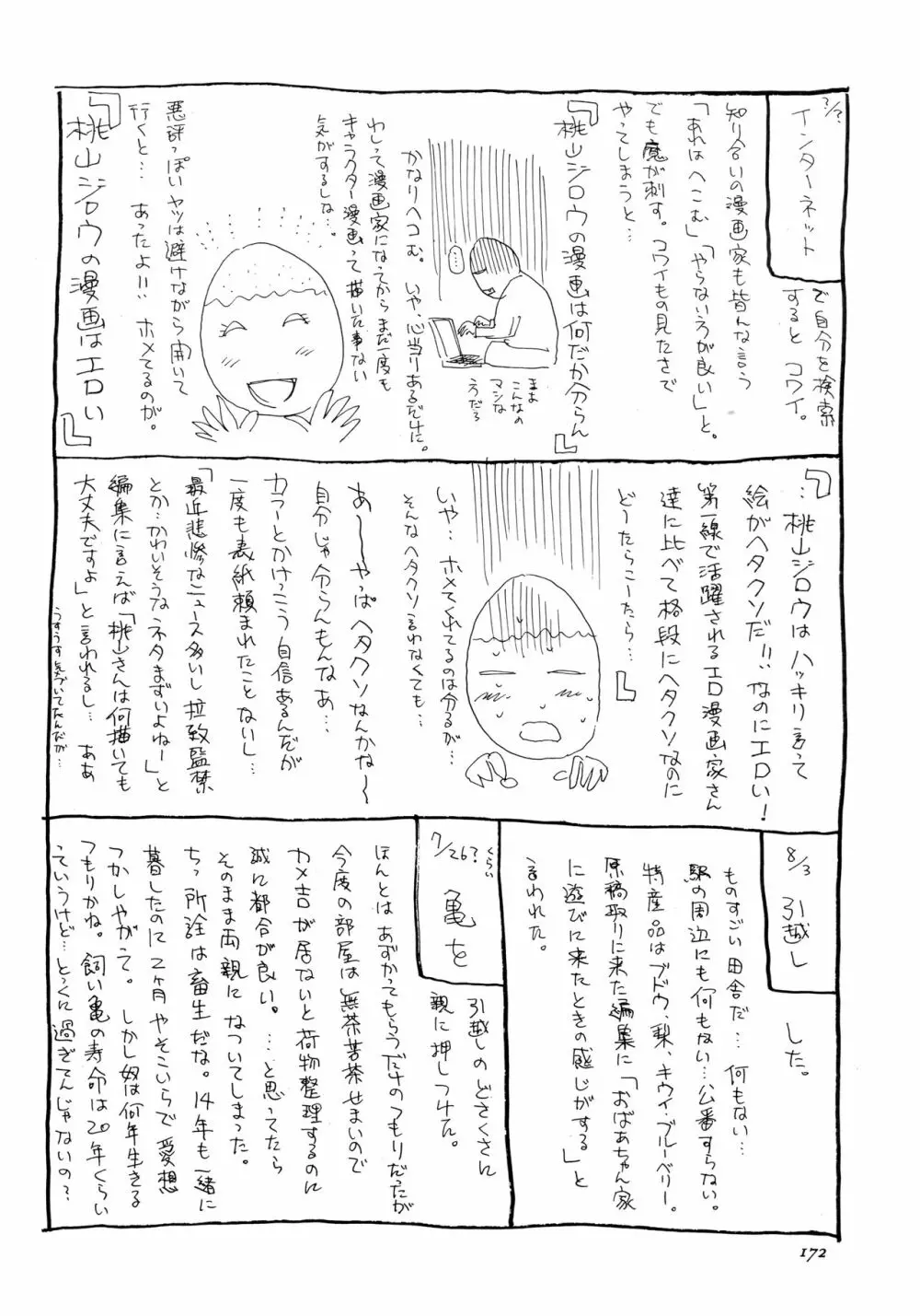 ミヨちゃん日記 175ページ