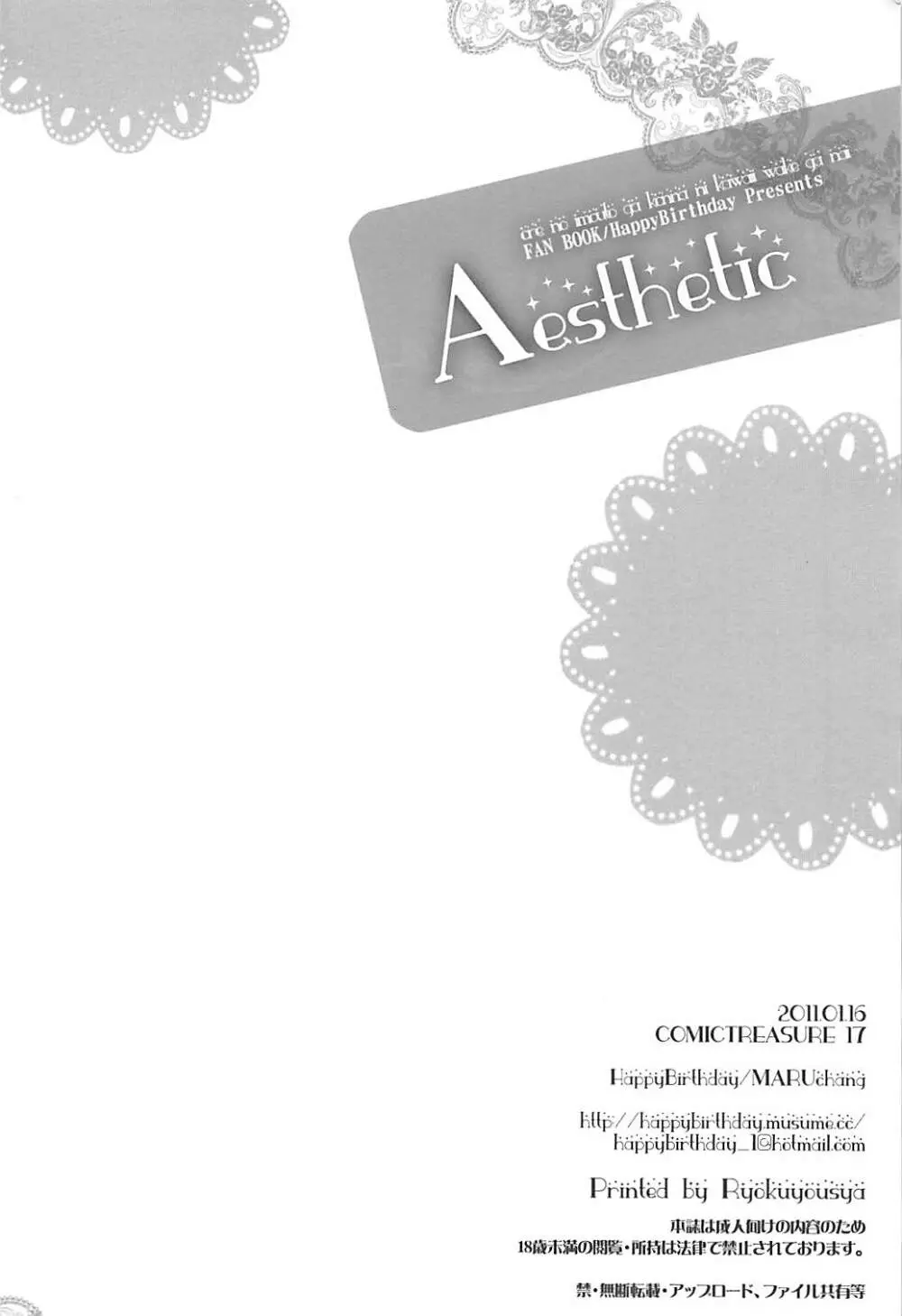 Aesthetic 17ページ