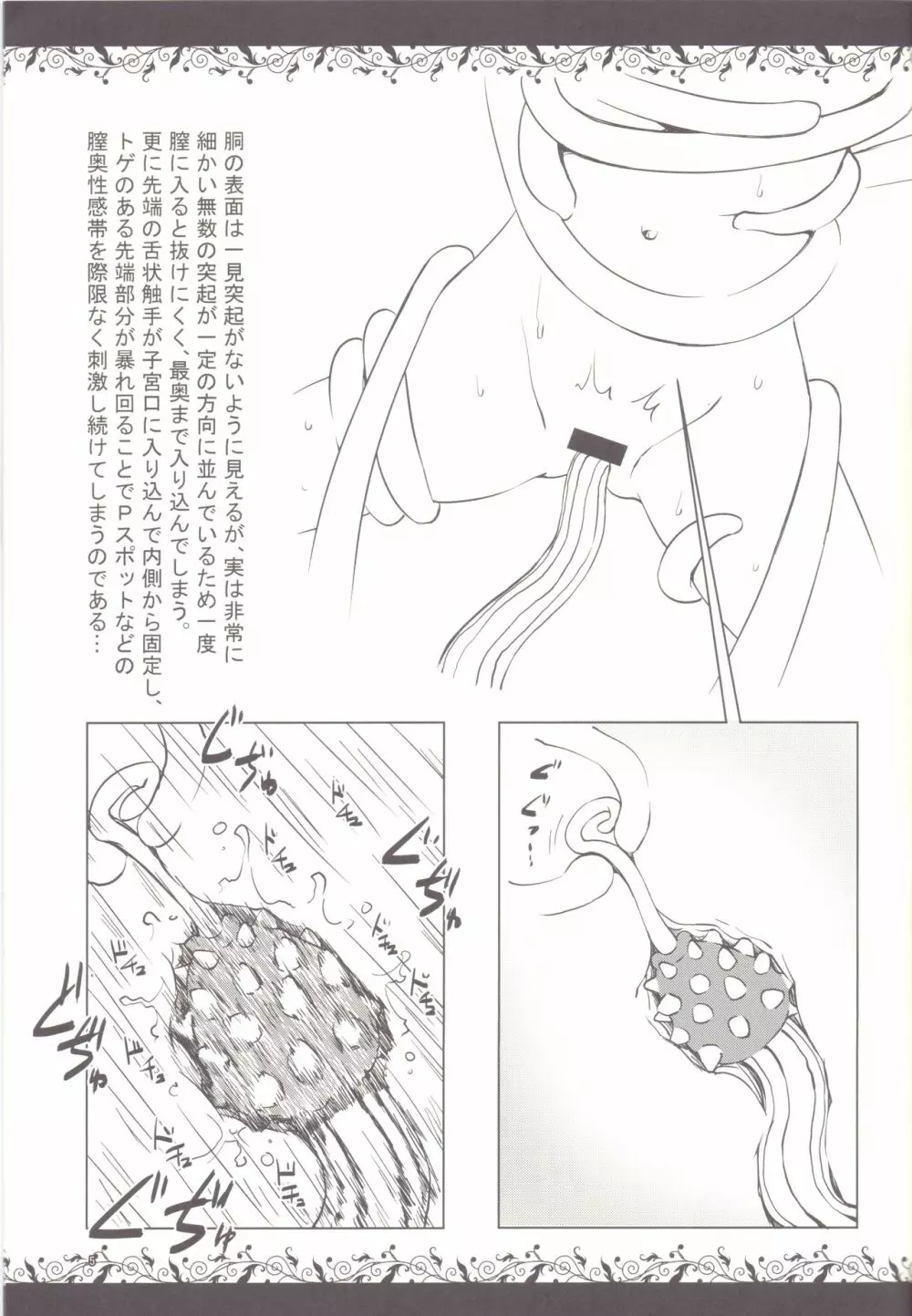 触手図鑑 3ページ