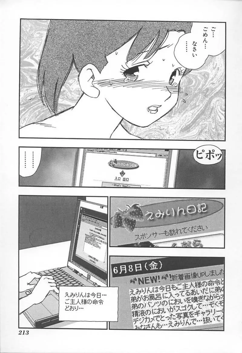 姉弟恋歌 3 216ページ
