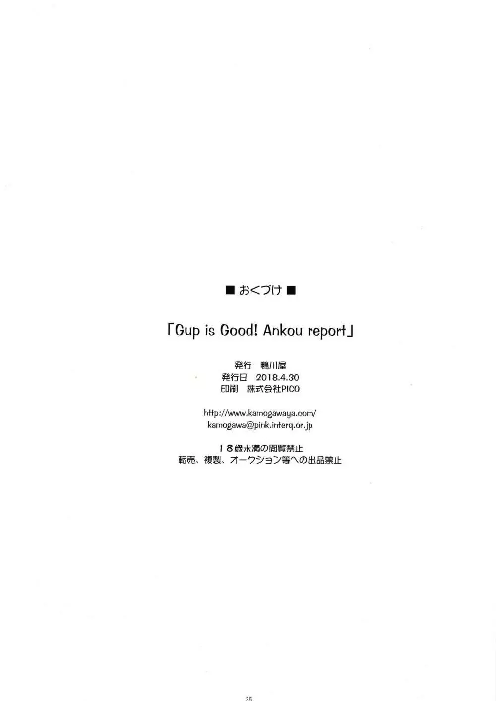 Gup is good! Ankou report 35ページ