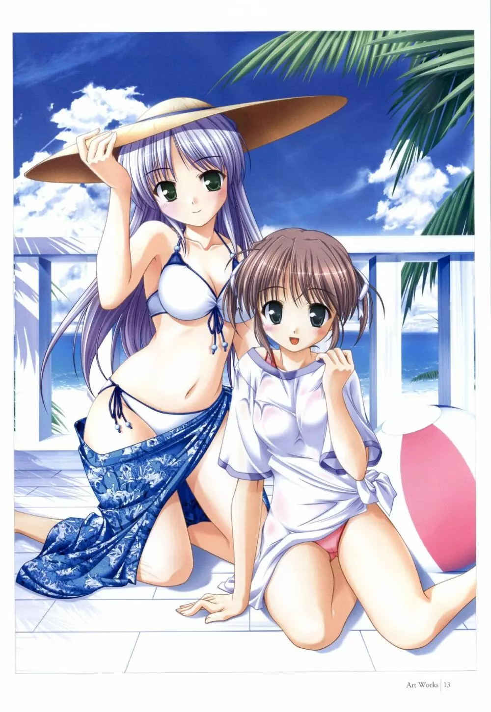 Yoake Mae Yori Ruri Iro Na ( Crescent Love ) Perfect Visual Book 12ページ