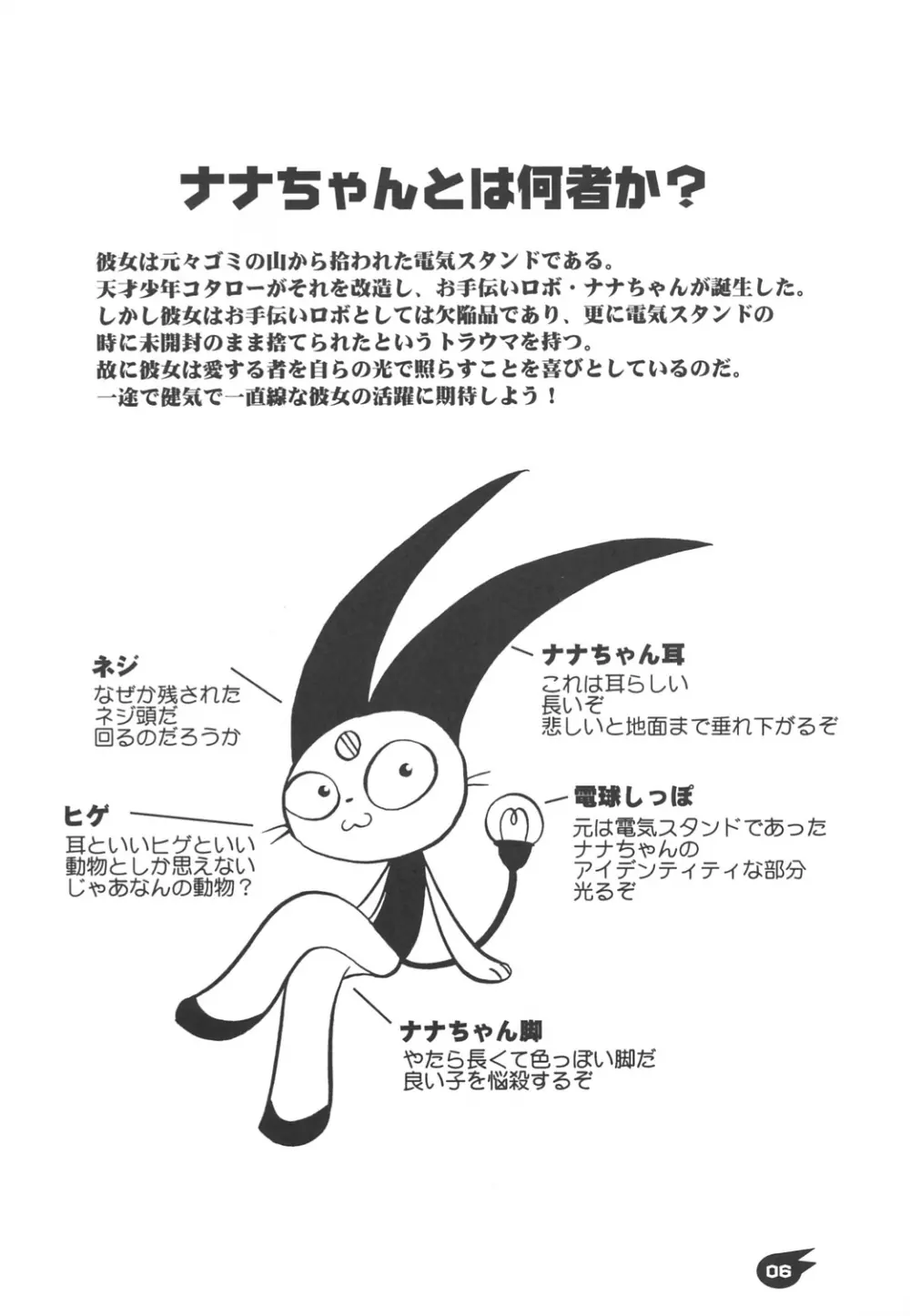 Nana-chan’s Fan Book 5ページ