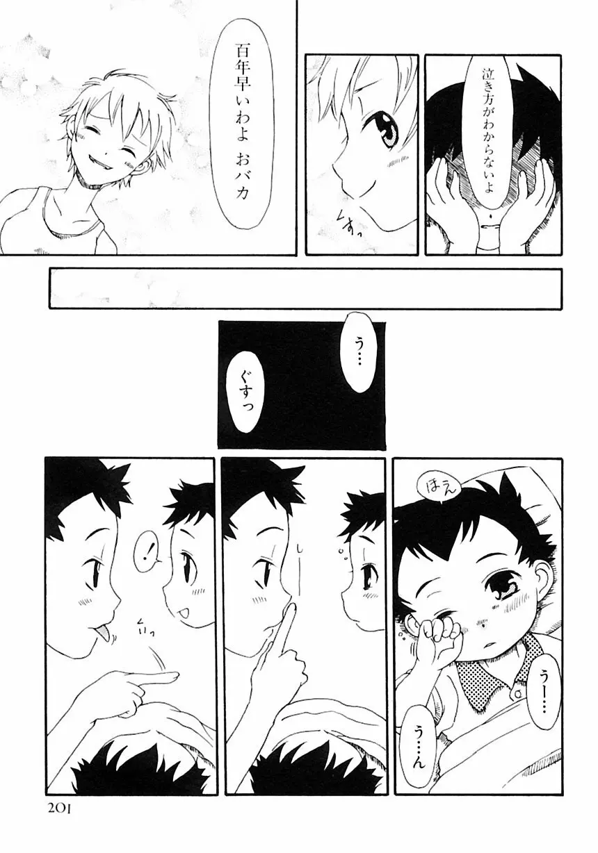 少年愛の美学III・THE泣き虫少年 207ページ