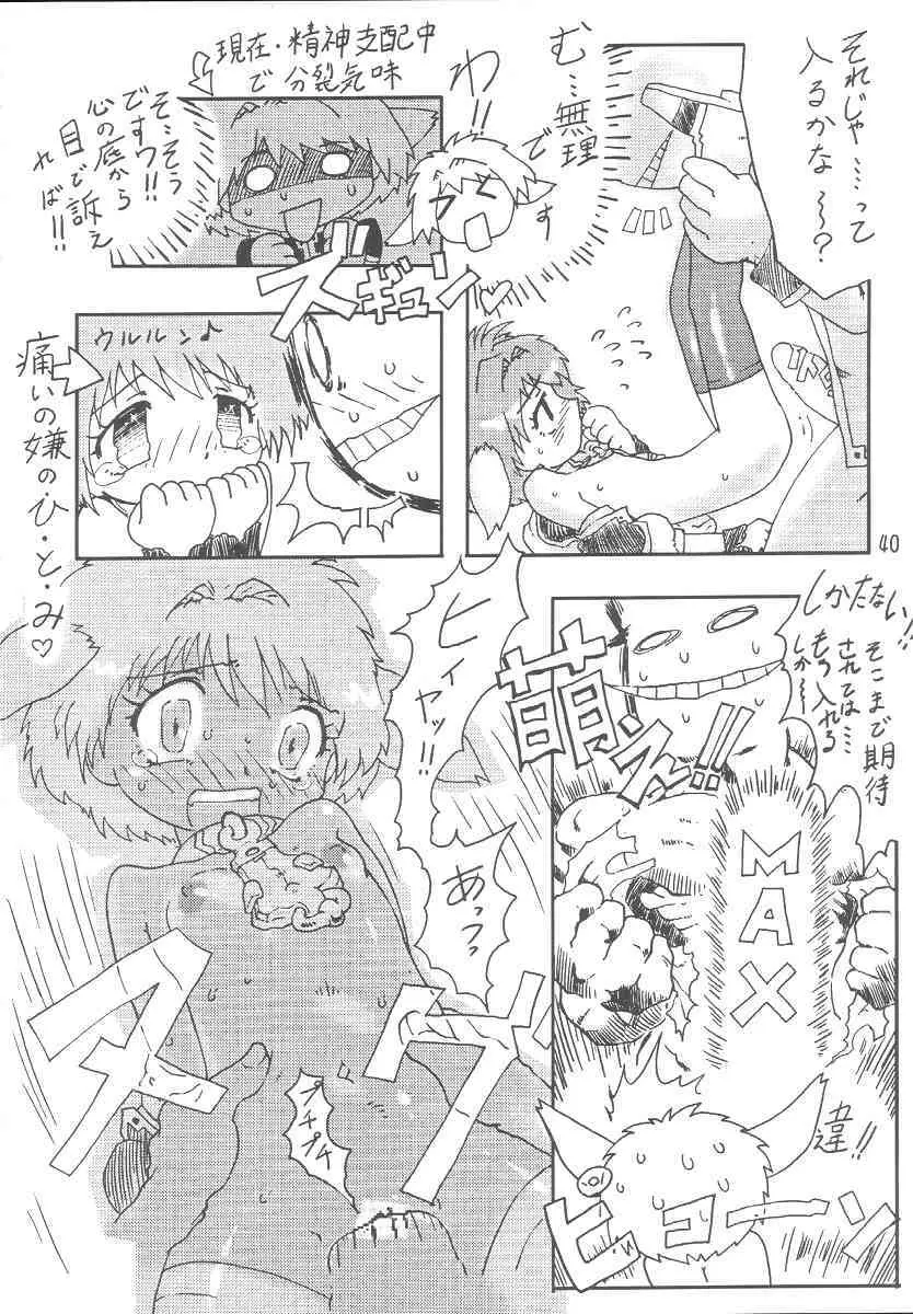 ギャラクシーエンジェルファンブック ドキドキ☆超限定ばばんが版! 39ページ