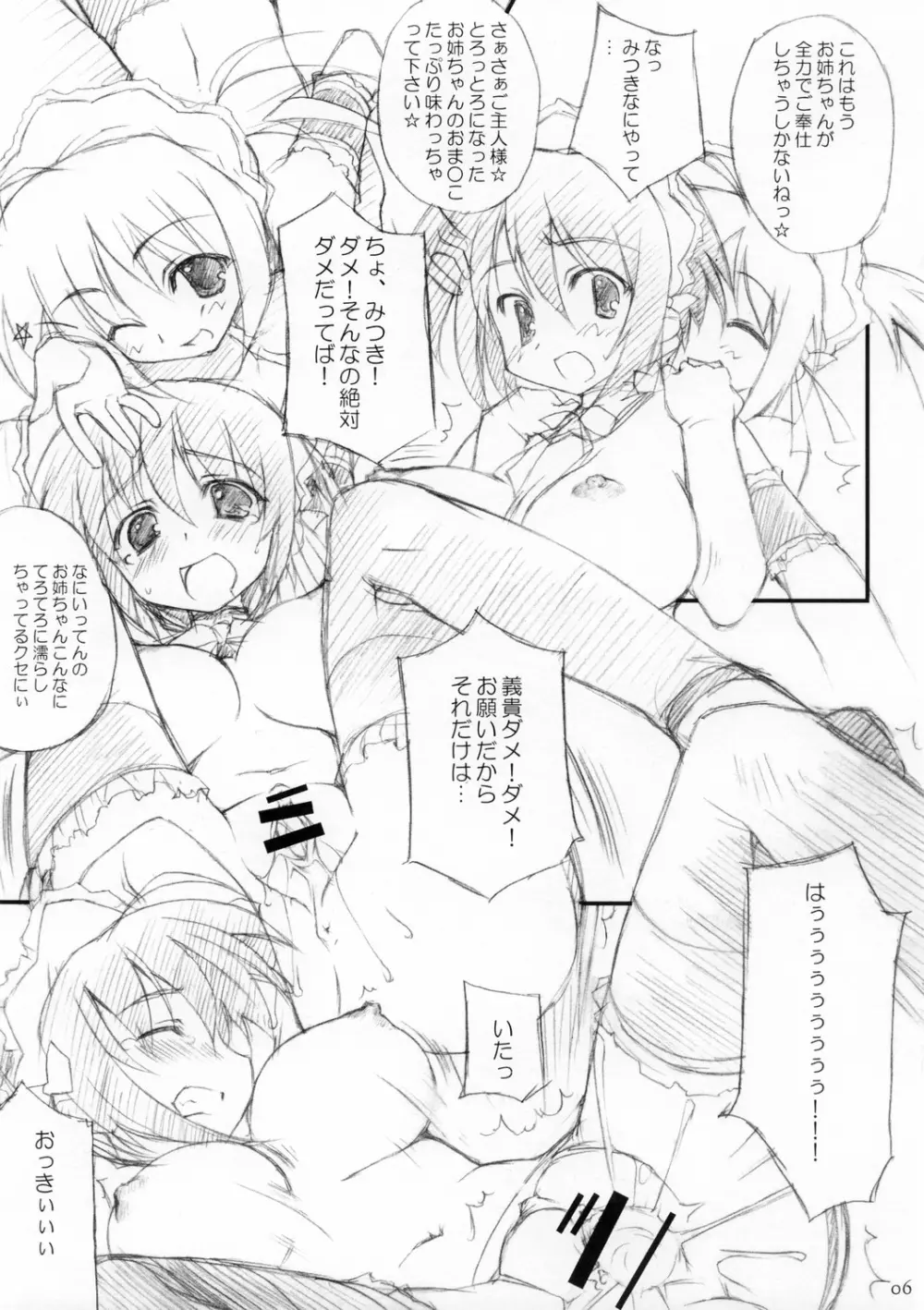 (サンクリ29) [WIREFRAME (憂姫はぐれ)] OTUKAE-SHITAI-NO! (これが私の御主人様) 5ページ
