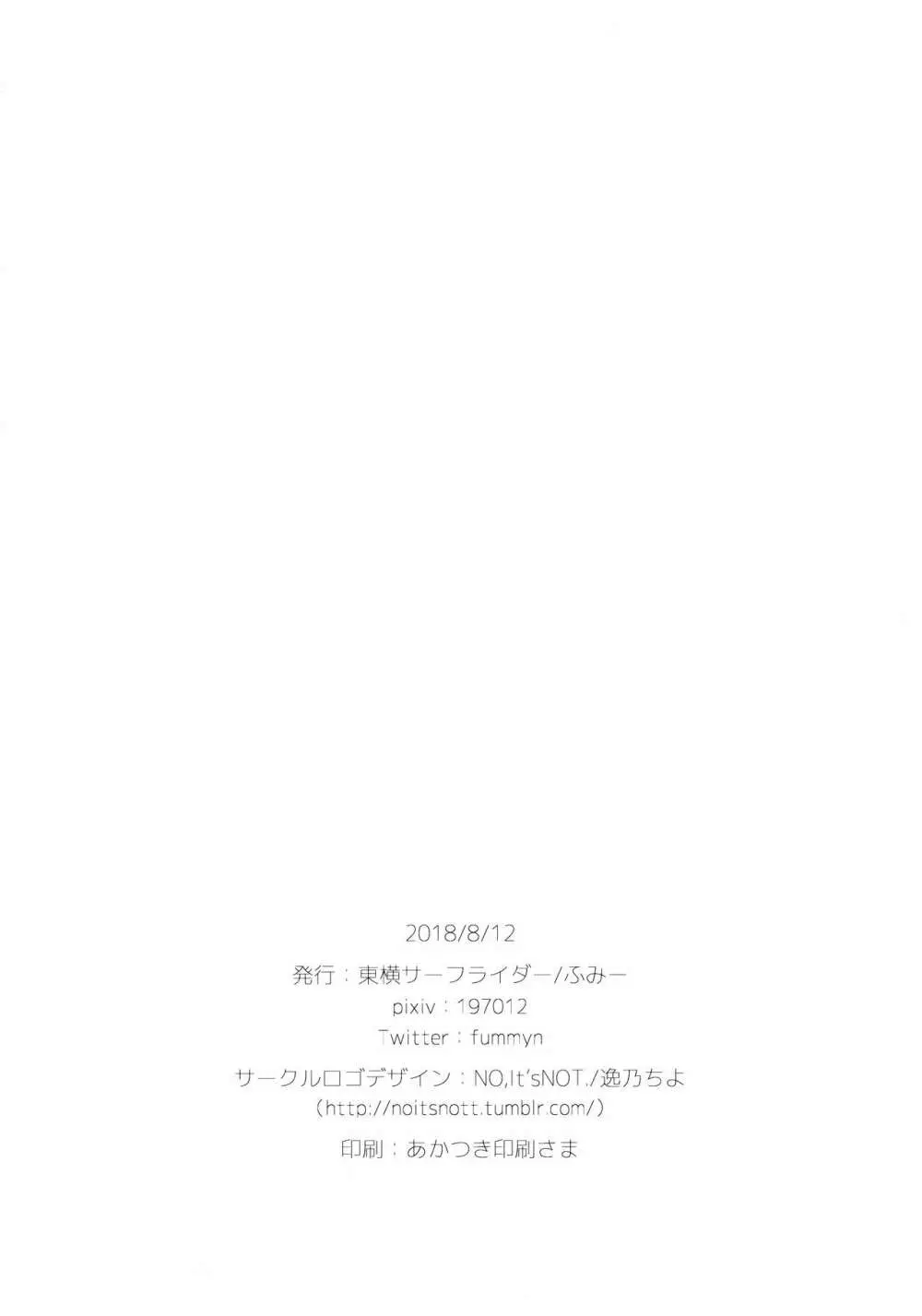 指揮官、今日はあついからラフィーとねんね…しよ? 21ページ