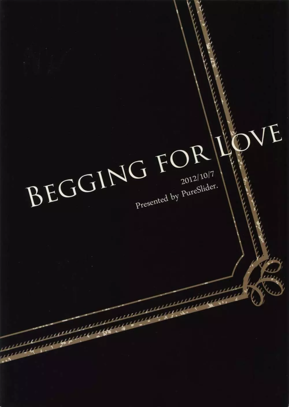 BEGGING FOR LOVE 18ページ