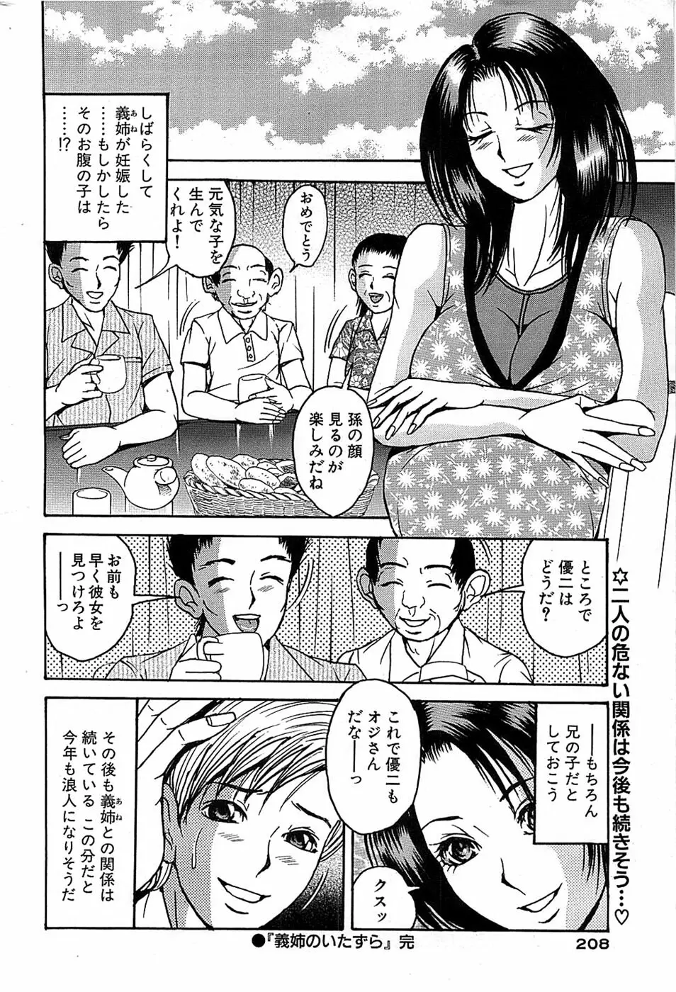 COMIC バズーカ 2007年12月号 208ページ