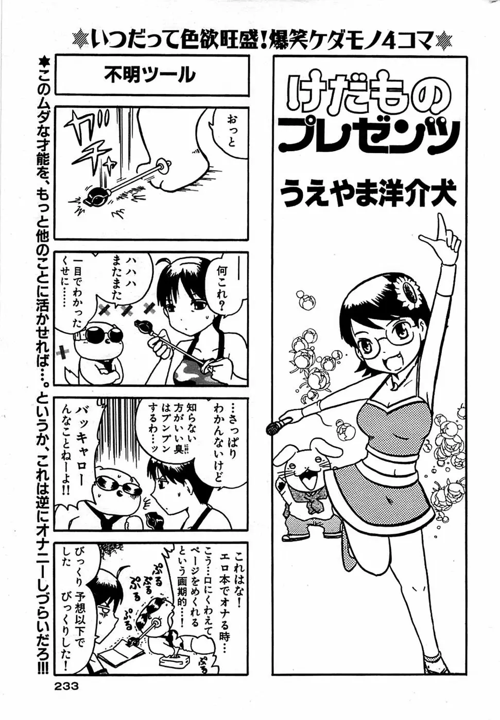 COMIC バズーカ 2008年09月号 233ページ
