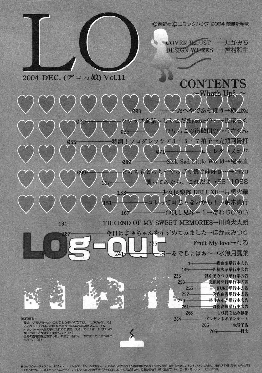 COMIC LO 2004年12月号 VOL.11 266ページ