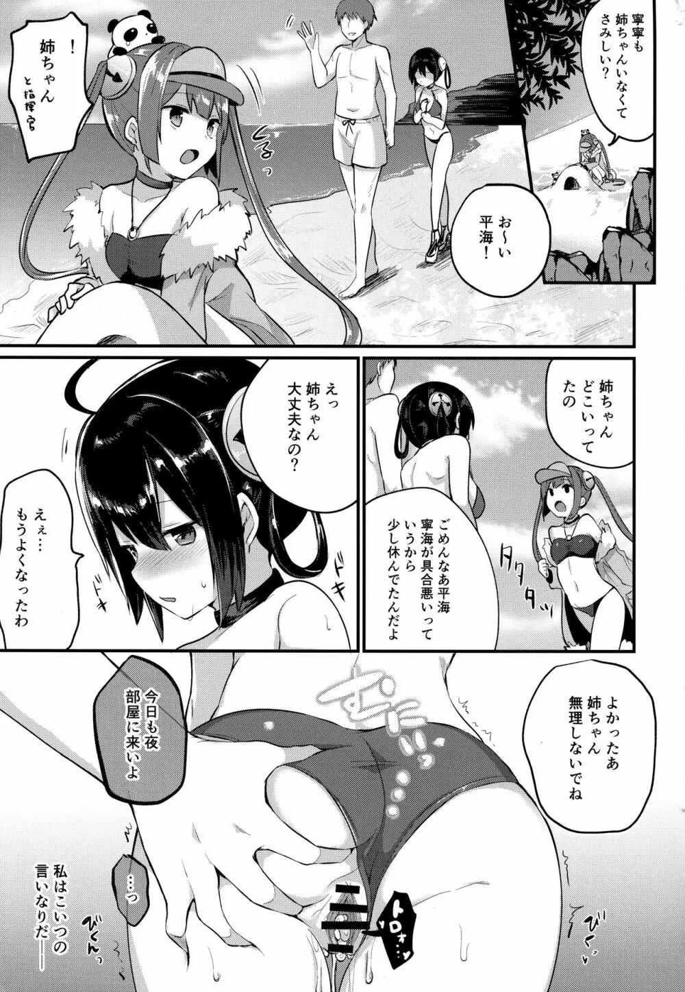 寧海姉ちゃんの身代わり日記 8ページ