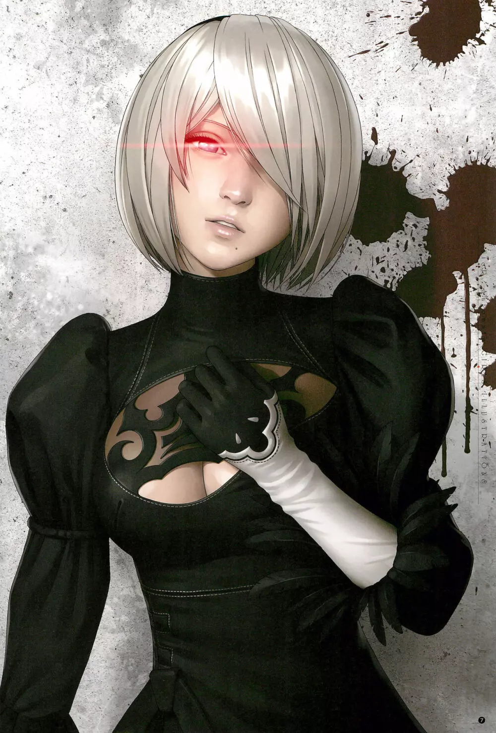 SENSUAL Vol.14 NieR：Automata GIRLS ILLUSTRATIONS 1 9ページ