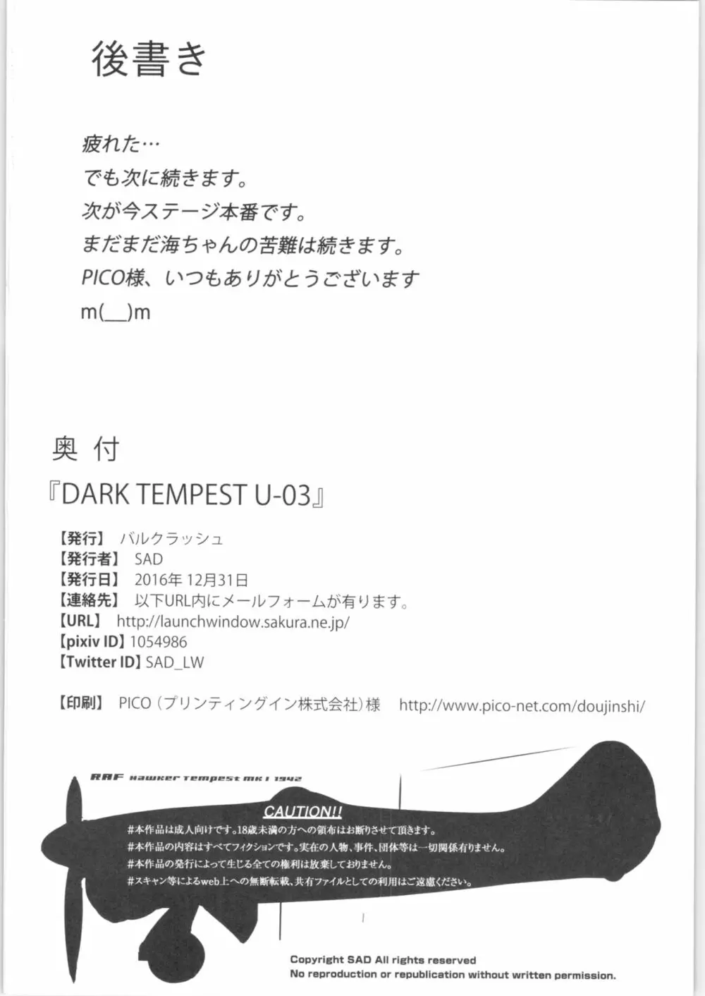 DARK TEMPEST U-03 29ページ