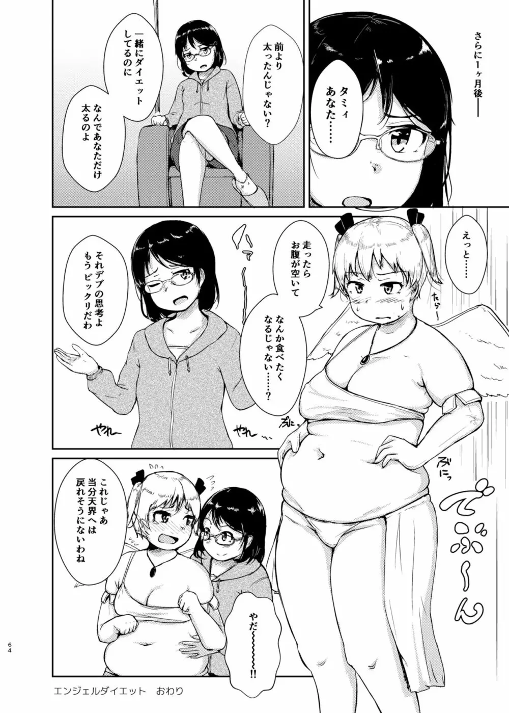 ダイエットはおやつのあとで 63ページ