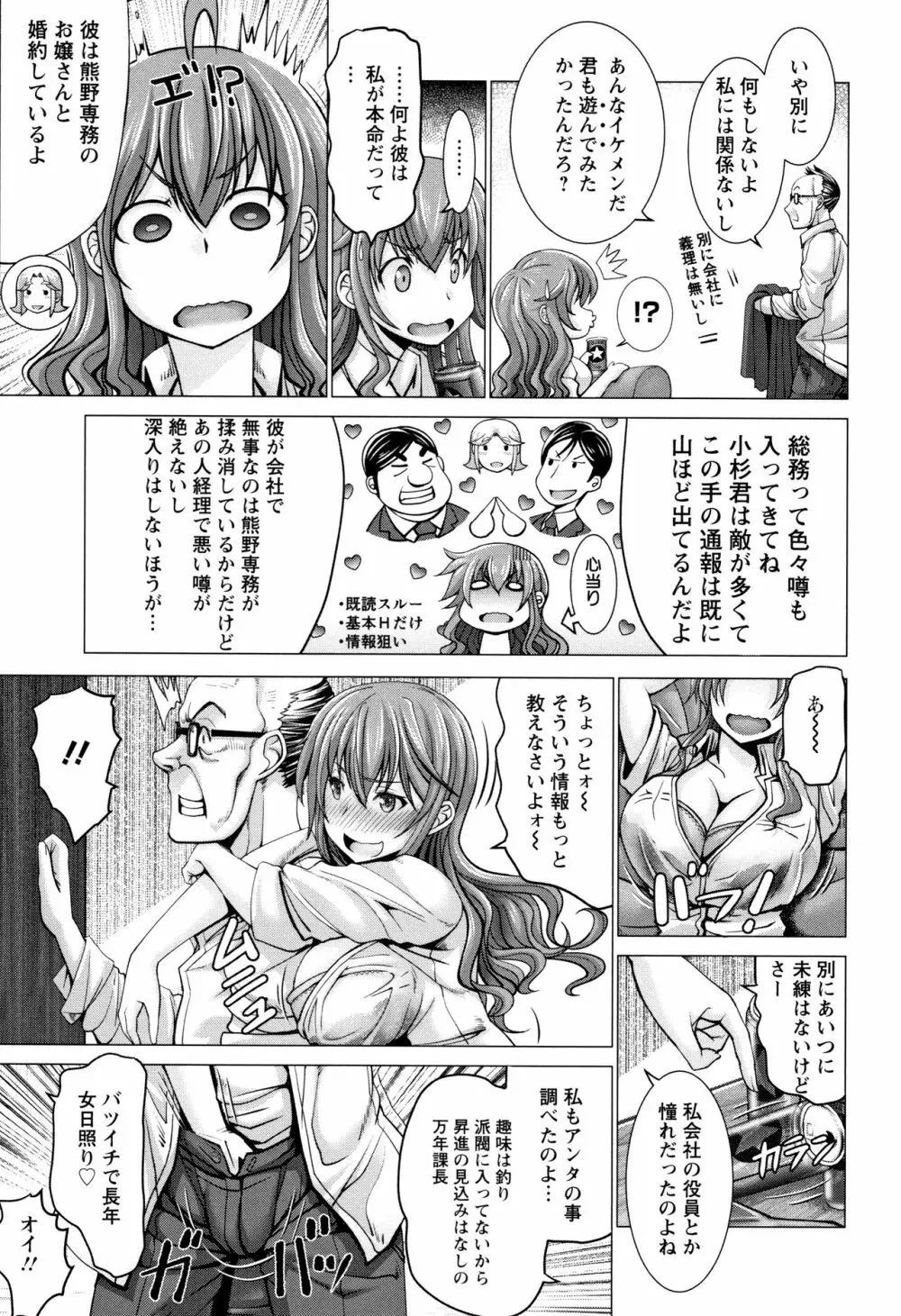 チ×ポに勝てない女たち 81ページ