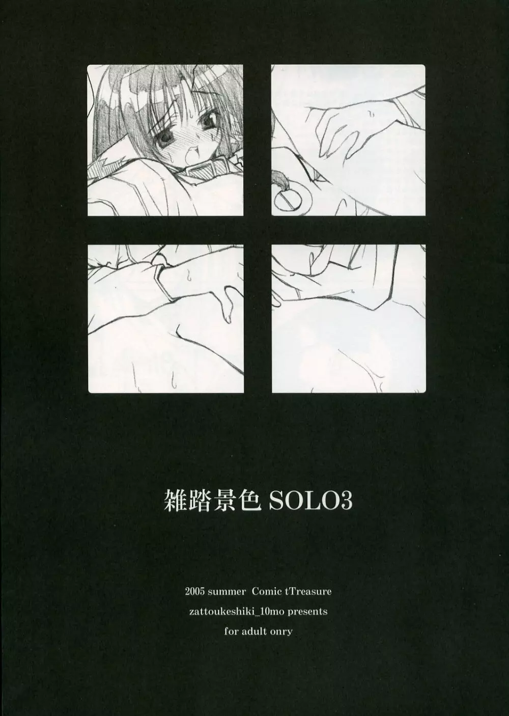 雑踏景色SOLO3 1ページ