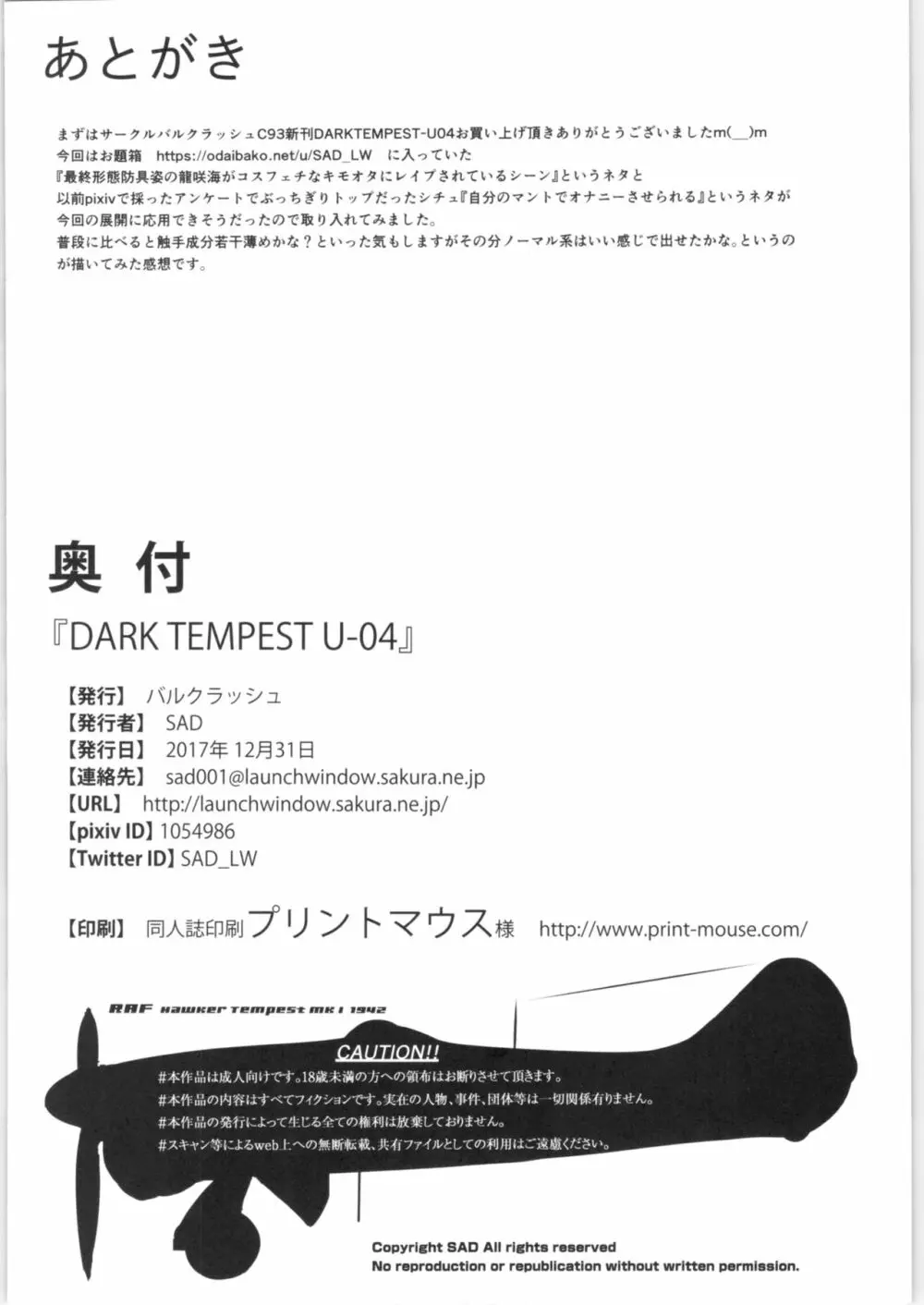 DARK TEMPEST U-04 33ページ