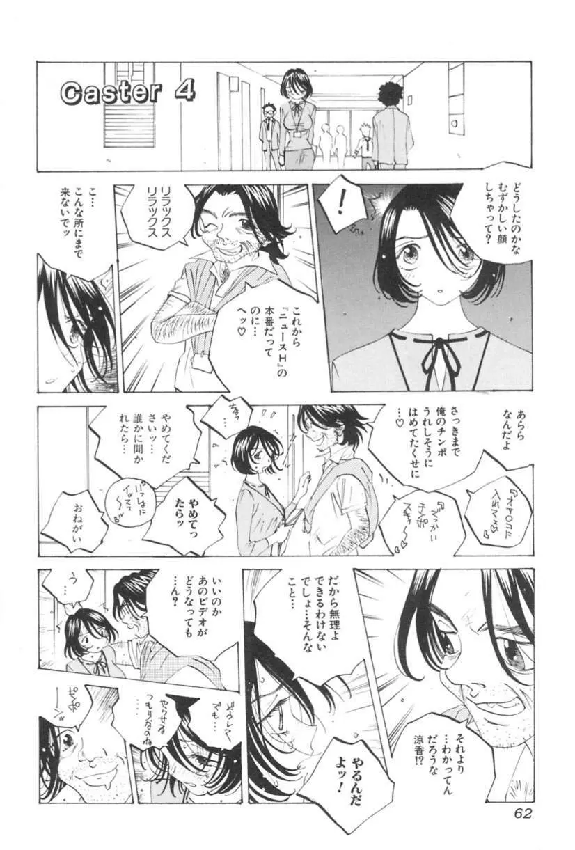 淫乱キャスターSUZUKA 63ページ