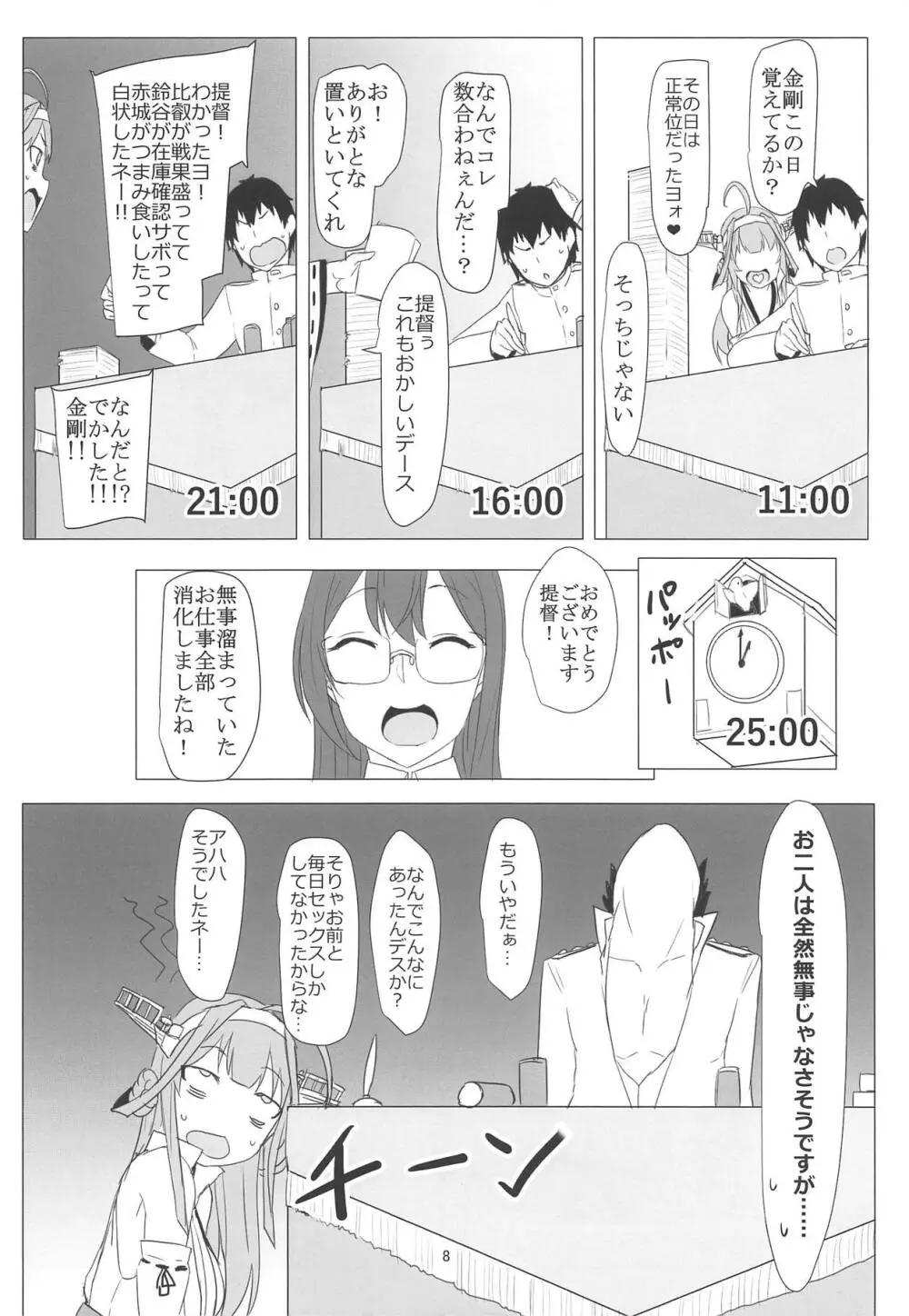 金剛のLOVEは止まらない 7ページ