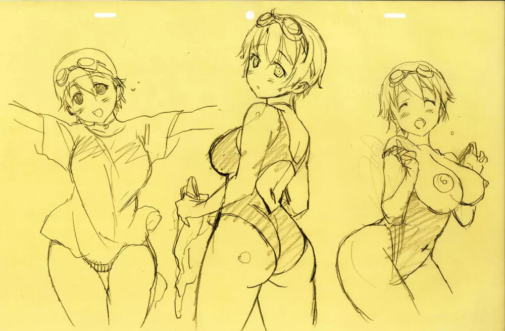 Misaki and Mika Sensei Sketchbook 34ページ