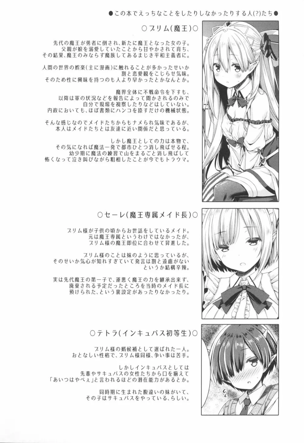 魔王さまを倒すのに勇者も聖剣も要りません。 3ページ