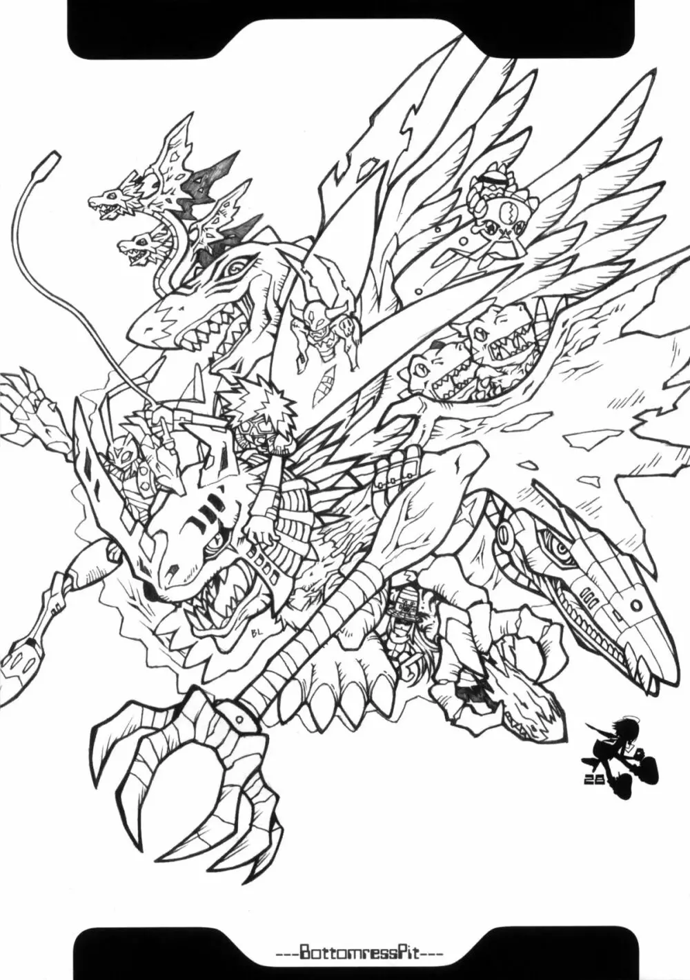 Digimon Queen 01+ 54ページ