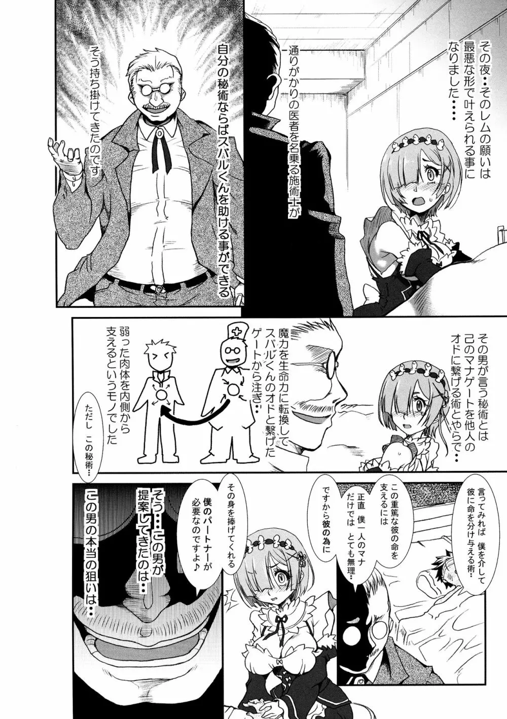 Rem:断章 ナツキ・レムのエロ漫画 7ページ