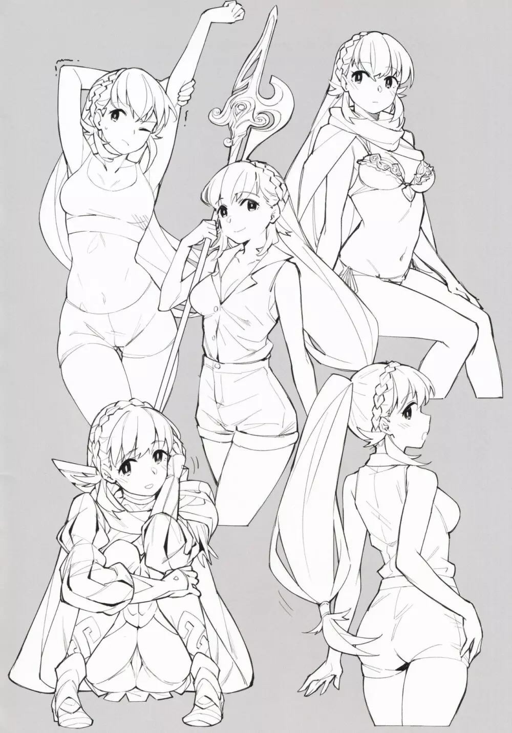 Fire Emblem Girl×Girl Fanbook 20ページ