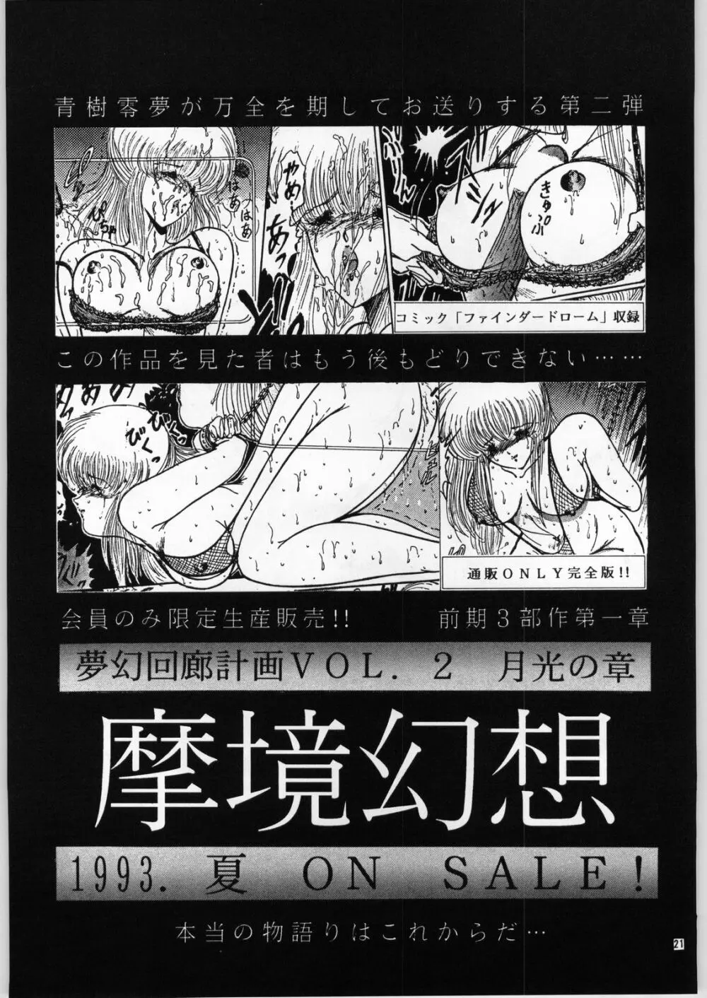 夢幻回廊VOL. 1 序章絵画 機甲天使 21ページ